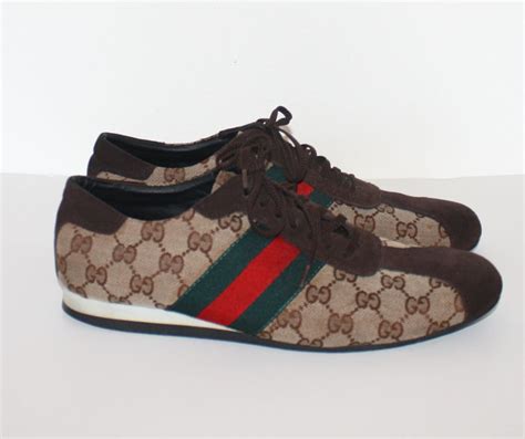 vintage gucci shoes men|old school gucci gym shoes.